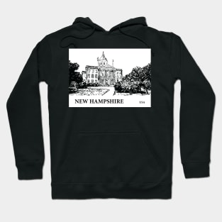 New Hampshire State USA Hoodie